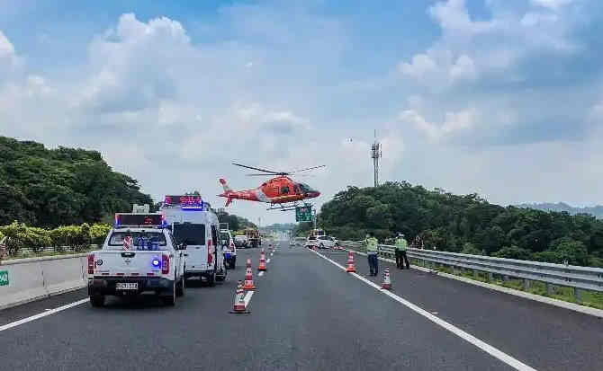 永靖高速公路汽车救援案例