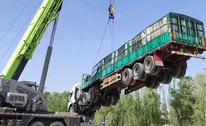 永靖道路脱困救援案例